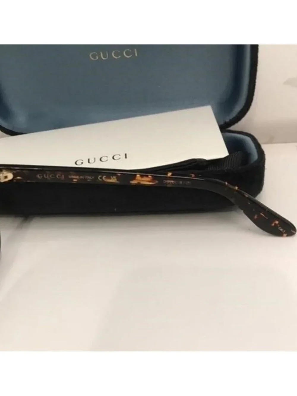 New Authentic Gucci Tortoiseshell Sunglasses GG1039s 002